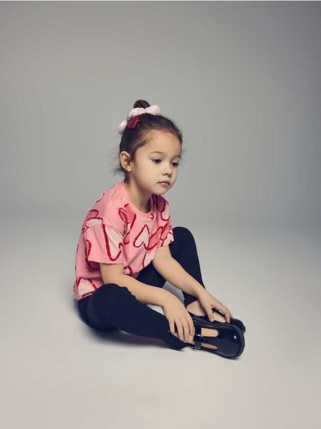 Reserved - Legginsy z rozcięciami - czarny