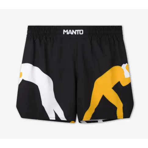 MANTO Spodenki Treningowe Logo Black