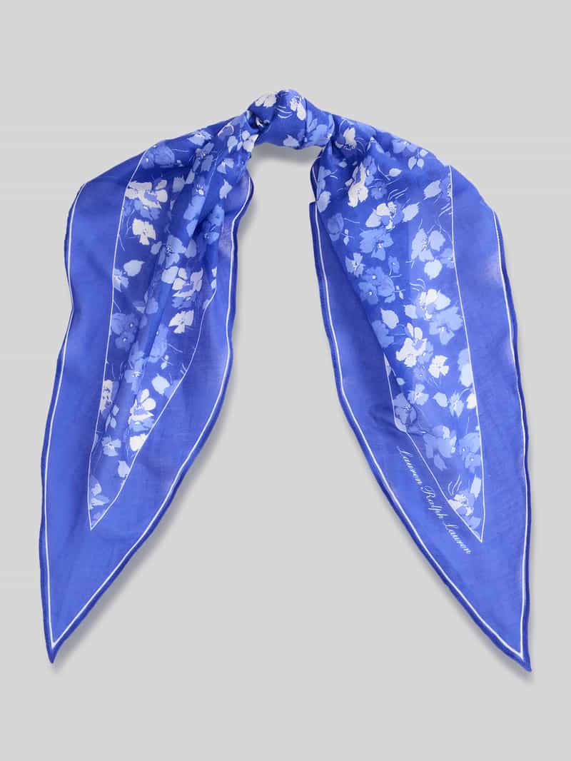 Chusta z mieszanki bawełny i jedwabiu