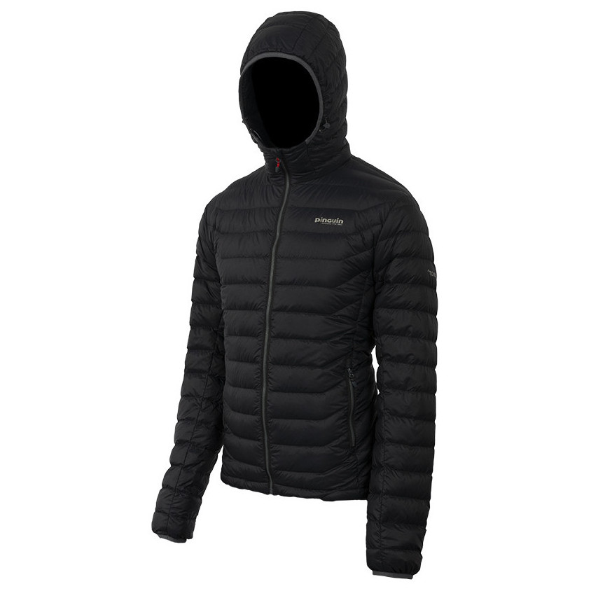Męska kurtka puchowa Pinguin Hill Hoody Rozmiar: S / Kolor: czarny