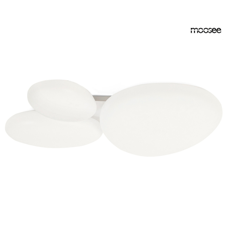 MOOSEE lampa sufitowa / plafon CLOUD 3 biała MSE1501100577