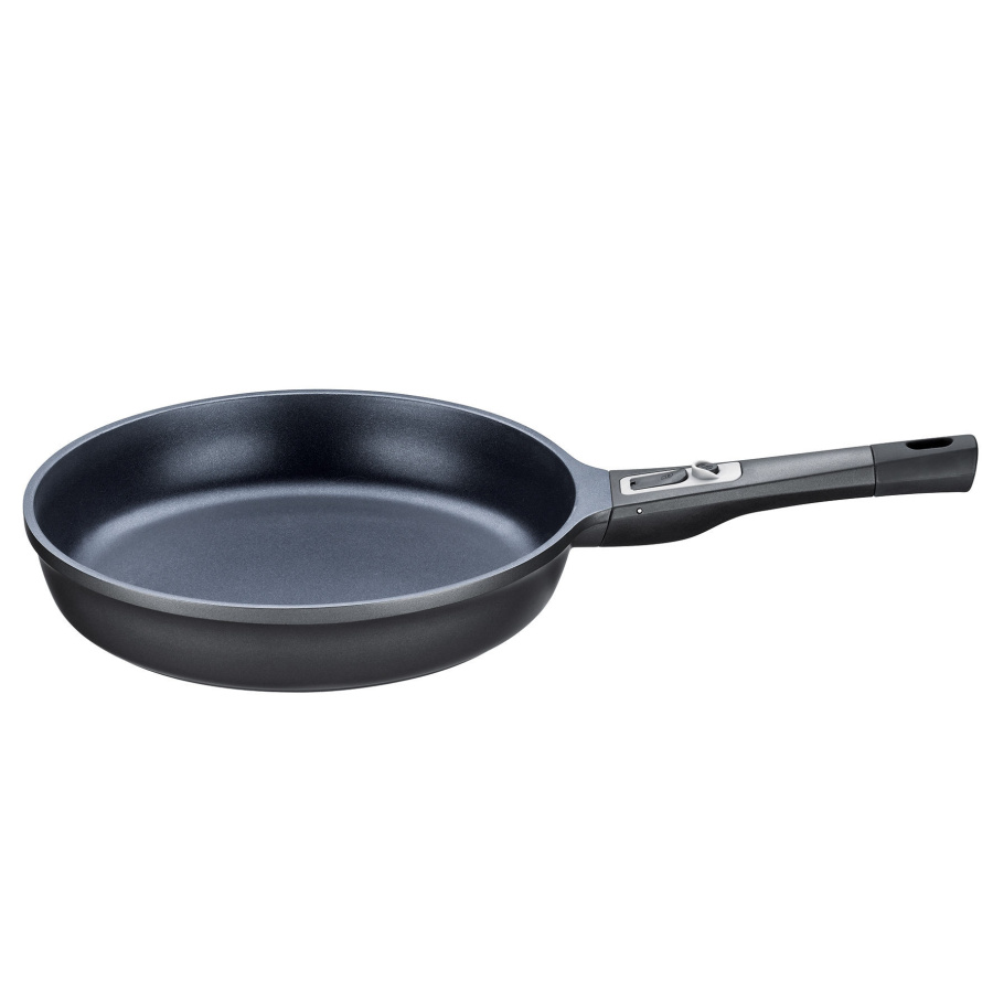 Aluminiowa patelnia z powłoką nieprzywierającą, odłączana rączka, śred. 28 cm KU-2383503028