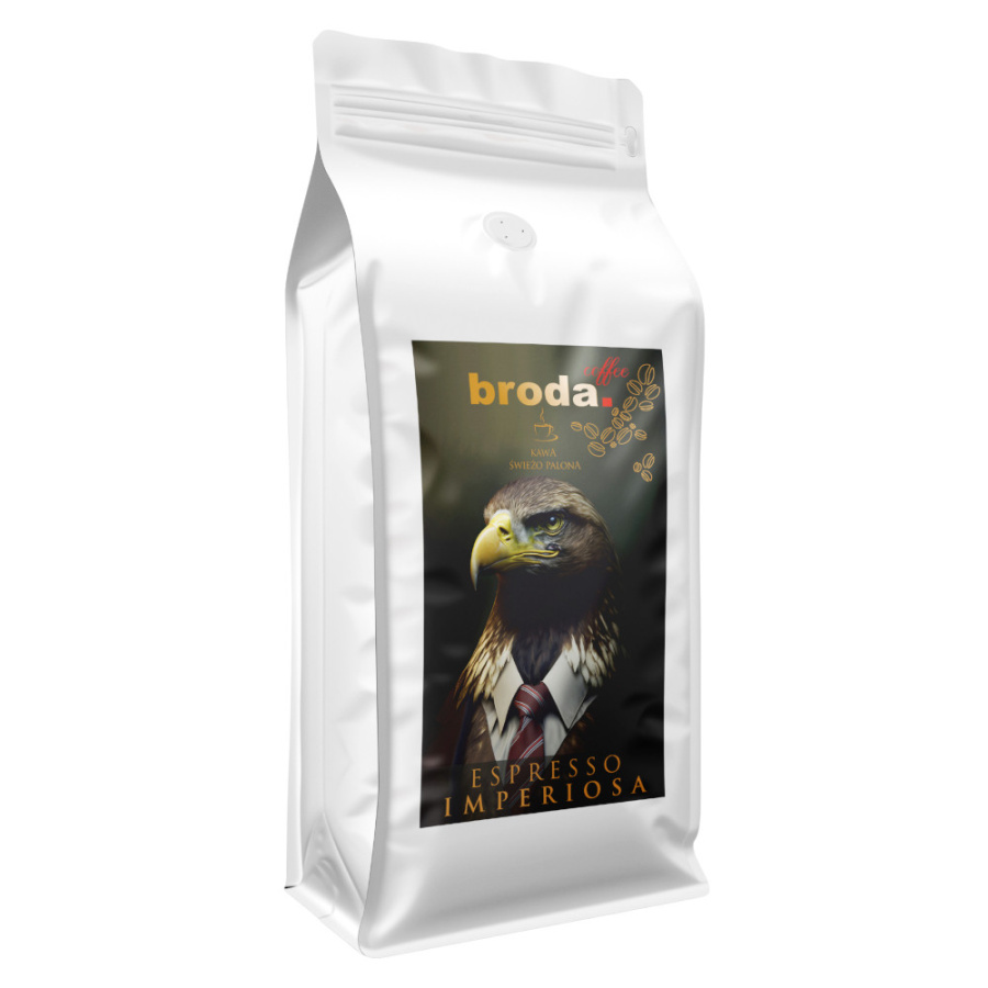 Kawa świeżo palona • broda. coffee • Espresso Imperiosa 100% Arabica • 1000g IMPERIOSA1000