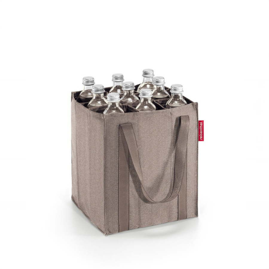 Torba BOTTLEBAG, herringbone mokka RZJ6054