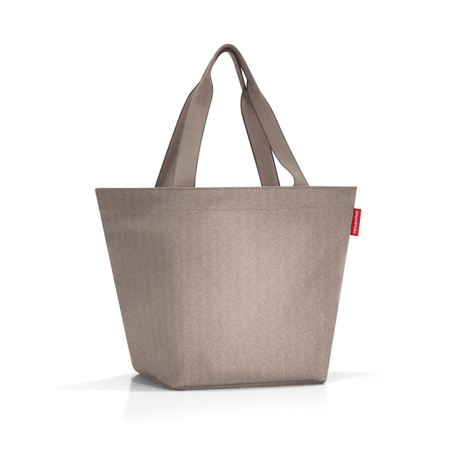 Torba SHOPPER M, herringbone mokka RZS6054