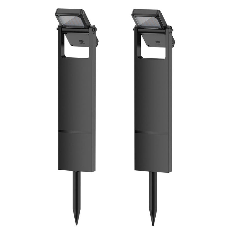 regulowane lampy słupkowe solarne BRITY H49CM