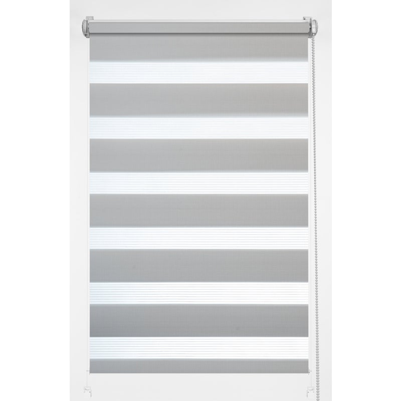 Roleta Dzień i Noc 80X230 jasnoszara, 1szt