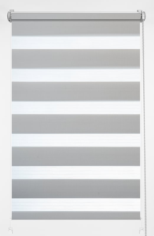 Roleta Dzień i Noc 100X150 jasnoszara, 1szt