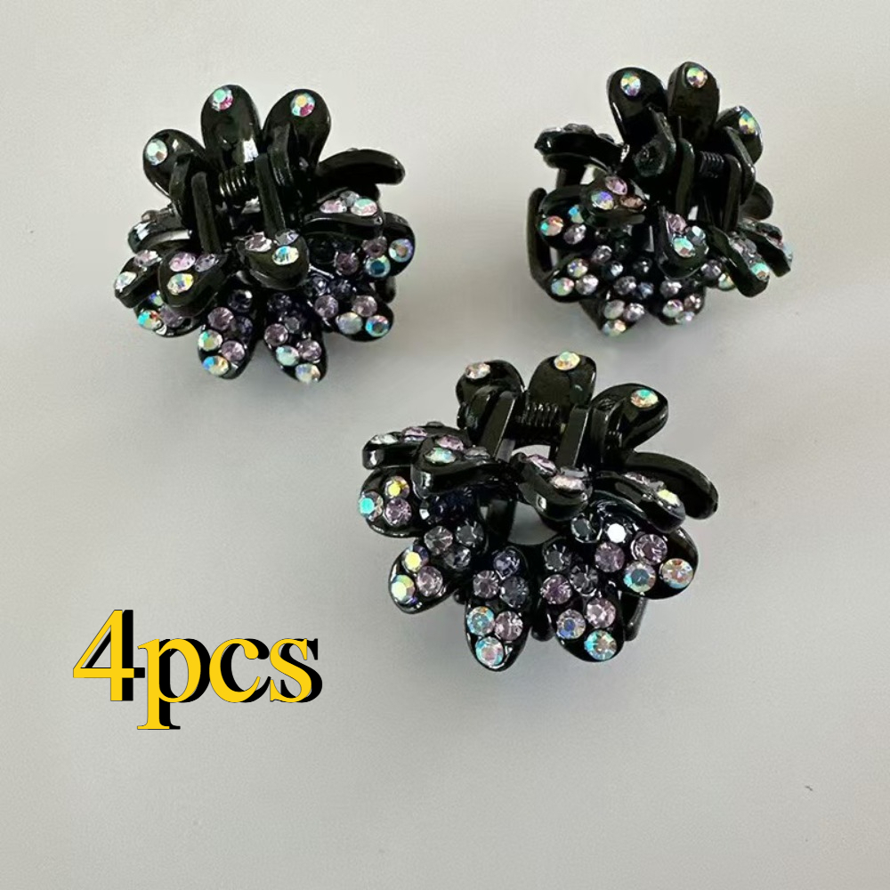 TEMU 4-pak Eleganckich spinek do włosów typu 