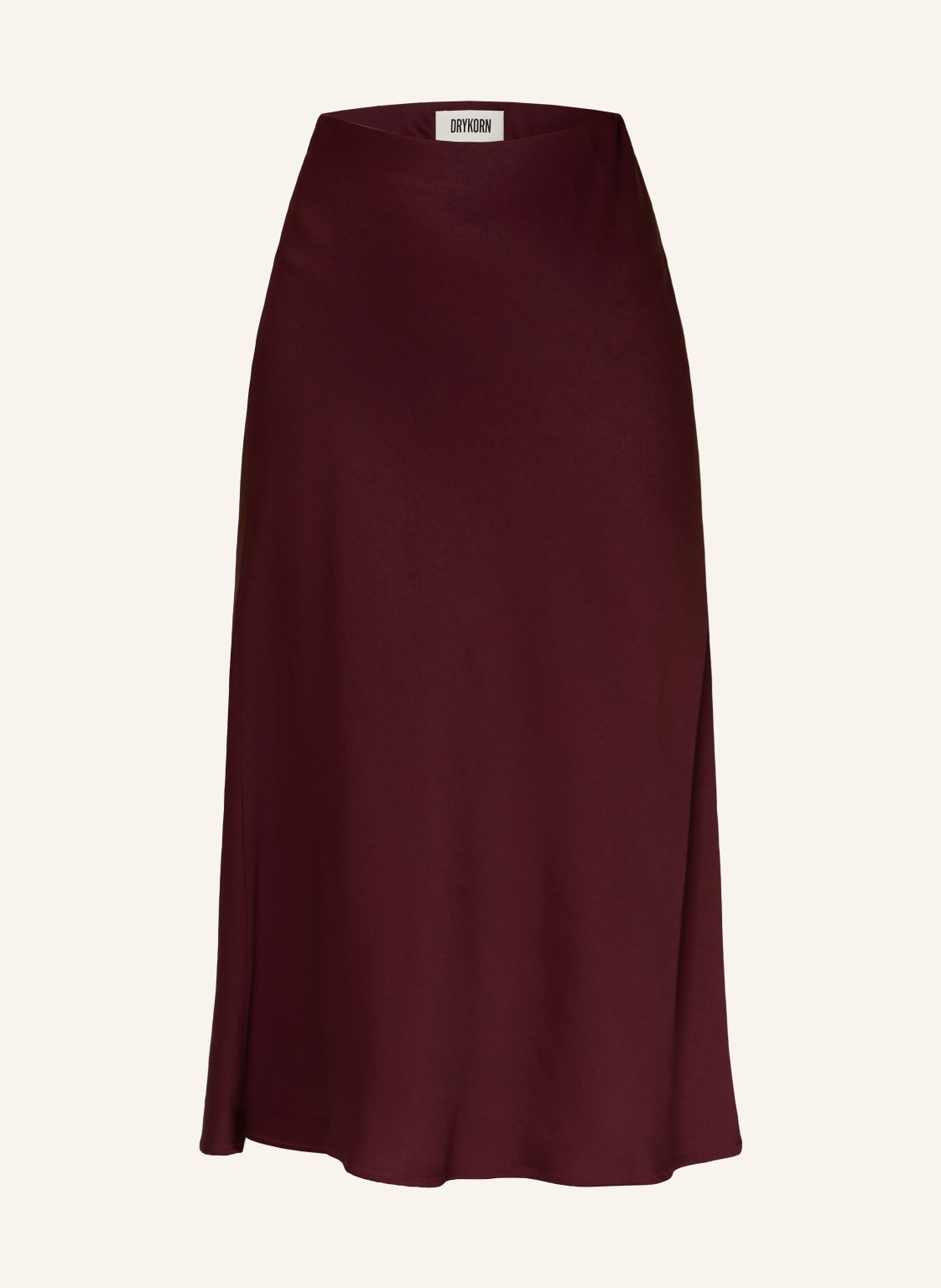 Drykorn Spódnica Satynowa Ura rot