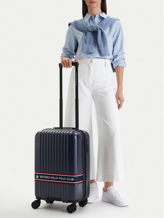 Walizka Beverly Hills Polo Club CEO-BHPC-S-006-08-NAVY