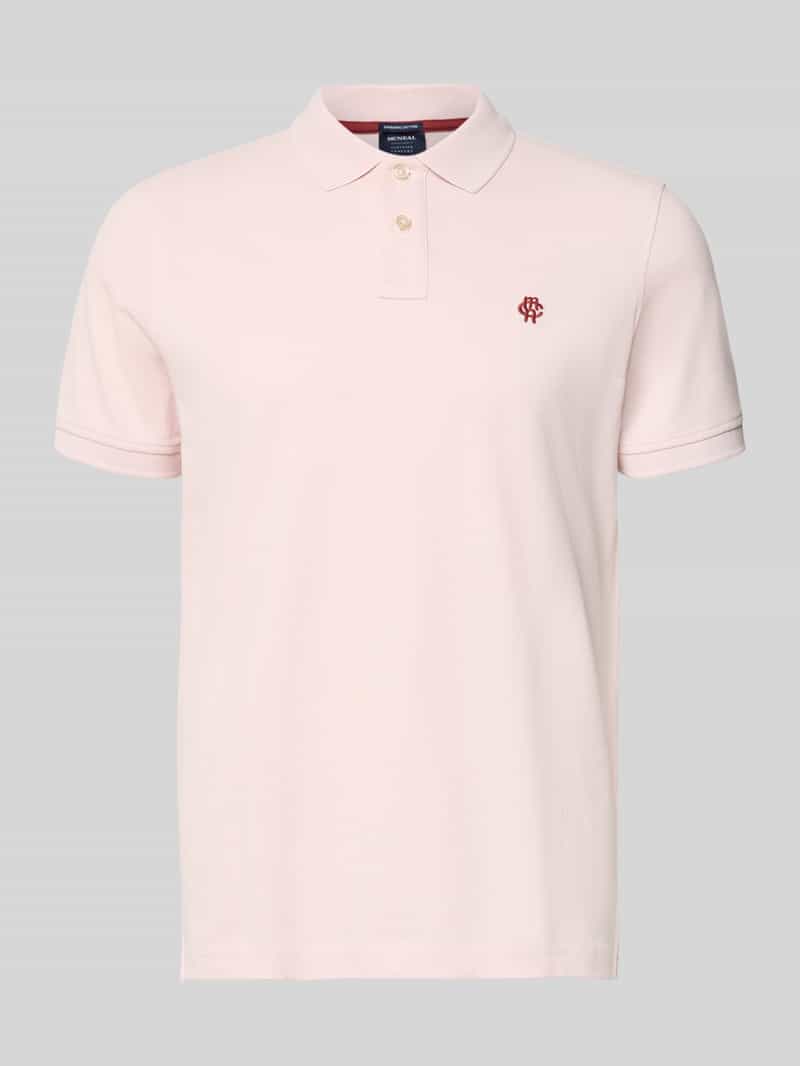 Koszulka polo o kroju slim fit z wyhaftowanym logo