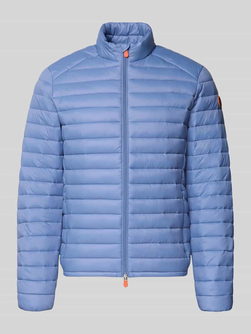 Kurtka pikowana z dwustronnym zamkiem błyskawicznym model ‘Alexander’