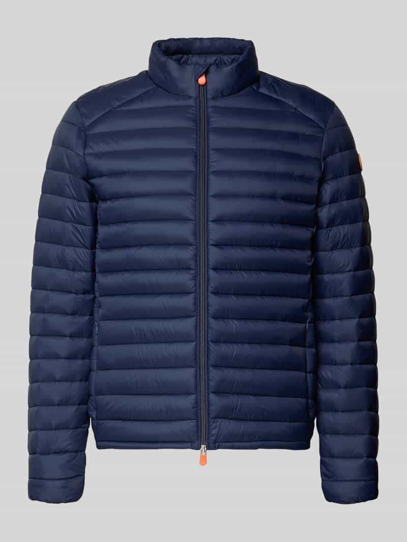 Kurtka pikowana z dwustronnym zamkiem błyskawicznym model ‘Alexander’