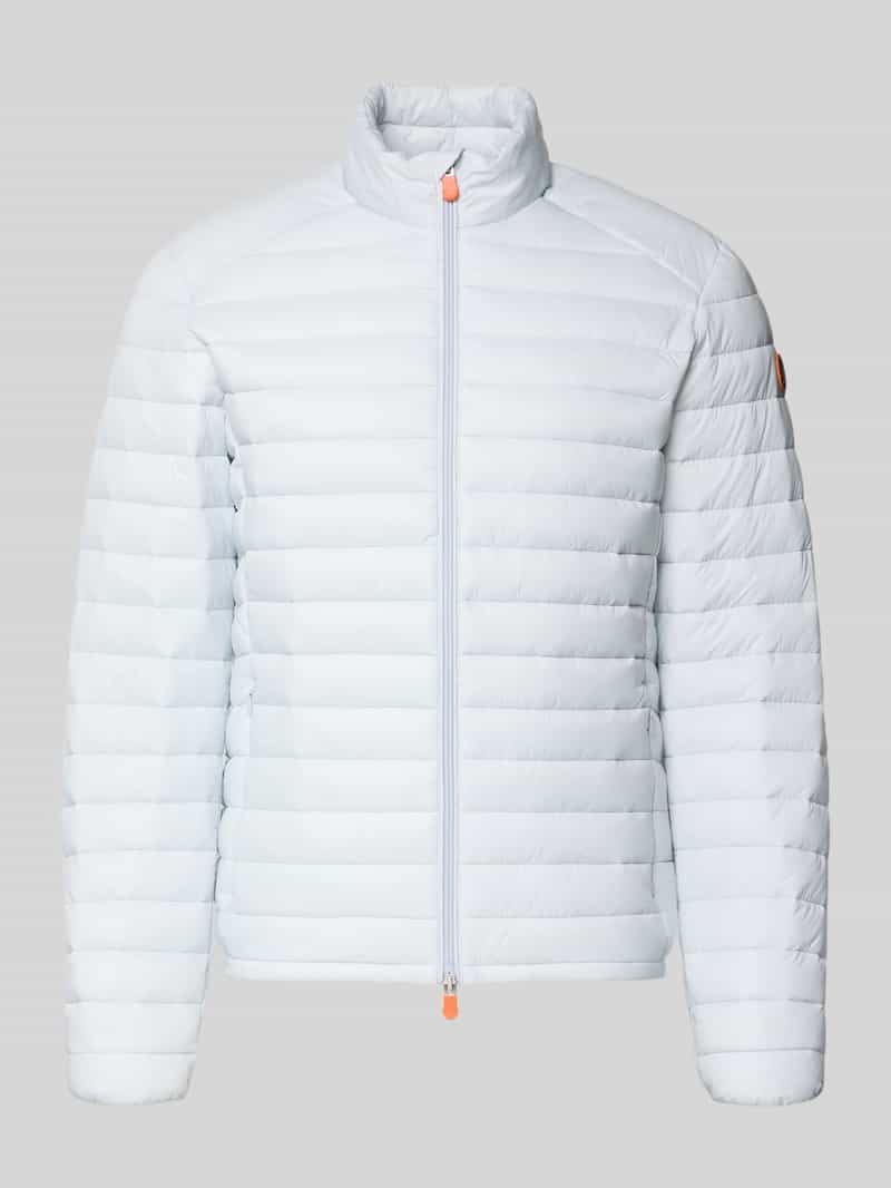 Kurtka pikowana z dwustronnym zamkiem błyskawicznym model ‘Alexander’