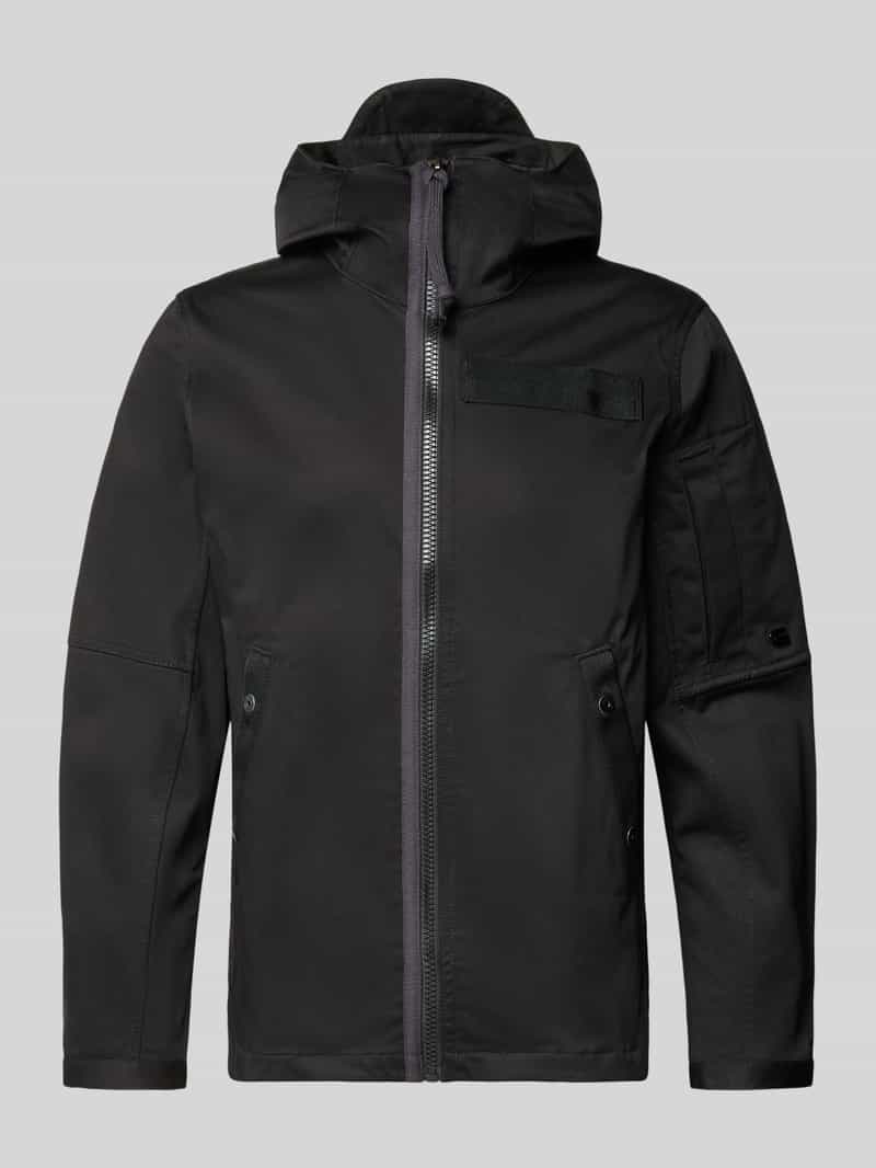 Kurtka przeciwdeszczowa o kroju regular fit z zamkiem błyskawicznym model ‘Batt’