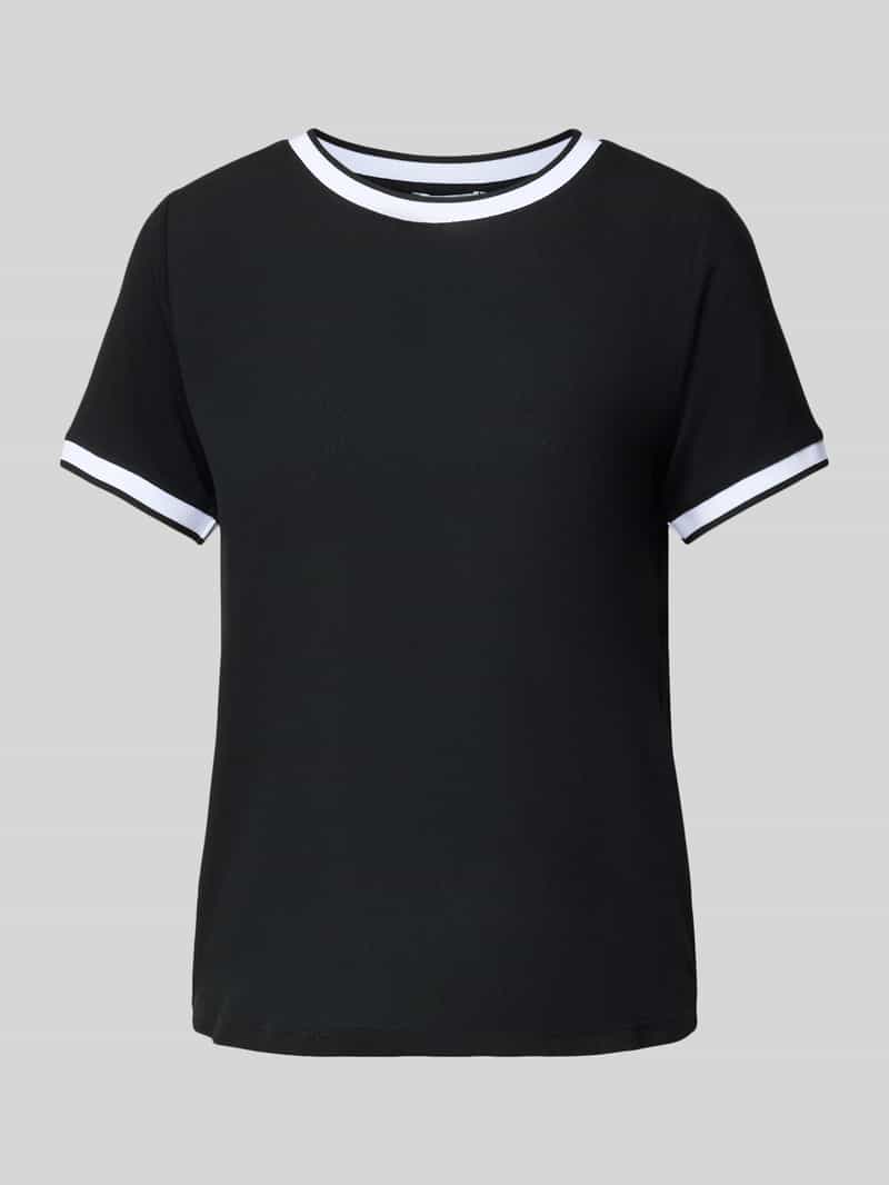 T-shirt o kroju regular fit z mieszanki wiskozy