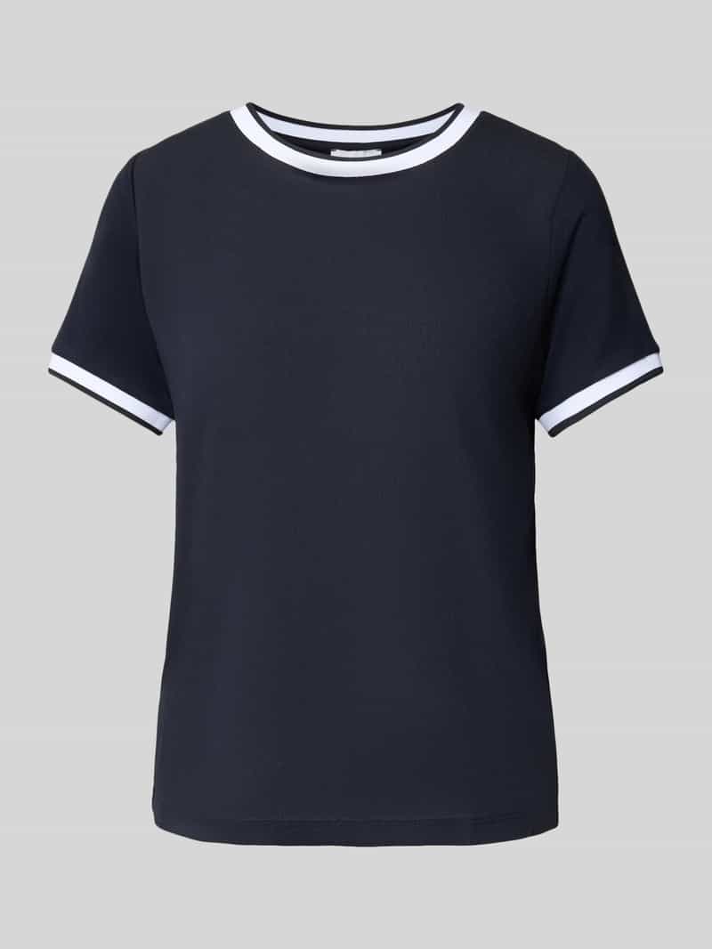 T-shirt o kroju regular fit z mieszanki wiskozy