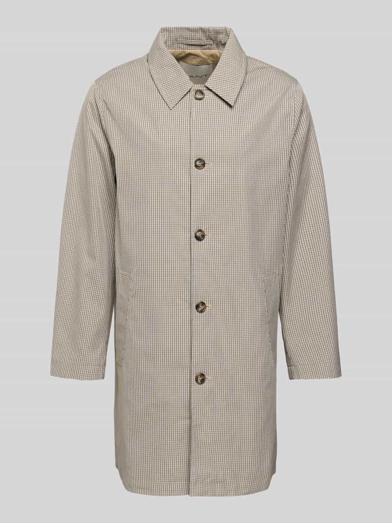 Płaszcz z mieszanki bawełny model ‘CAR’