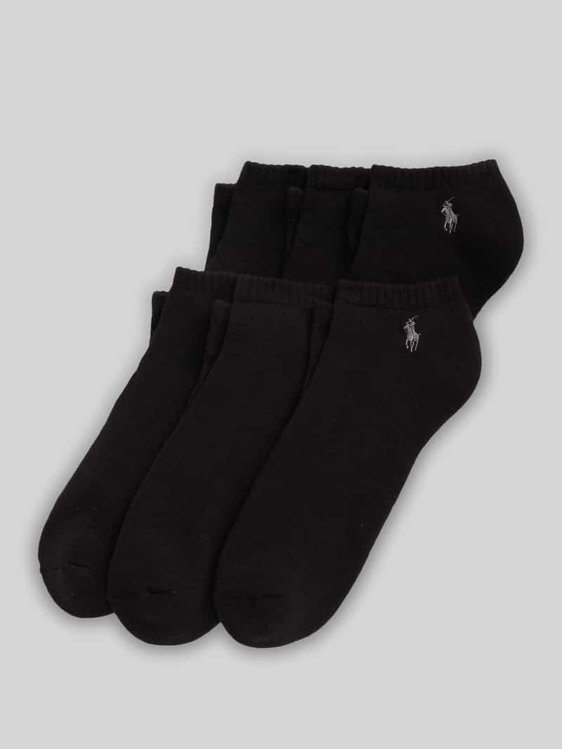 Skarpety stopki z mieszanki bawełny w zestawie 6 szt.