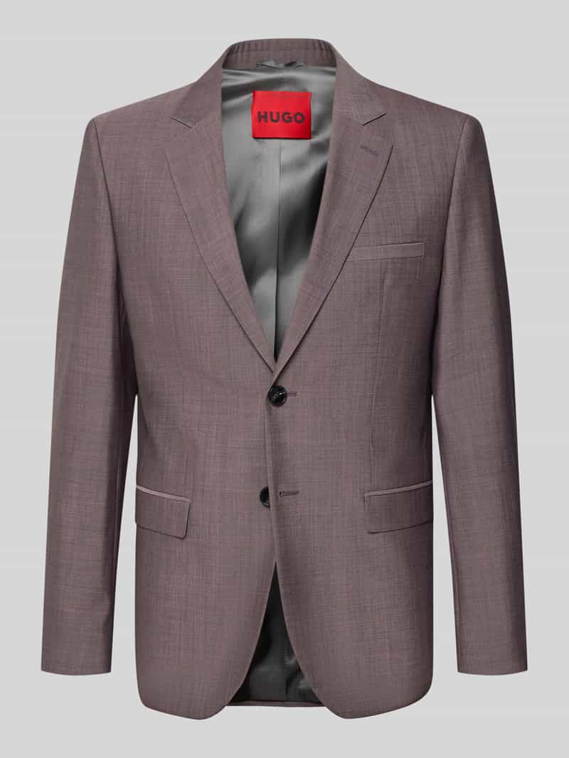 Marynarka do garnituru o kroju extra slim fit z mieszanki żywej wełny model ‘ARTI253X’