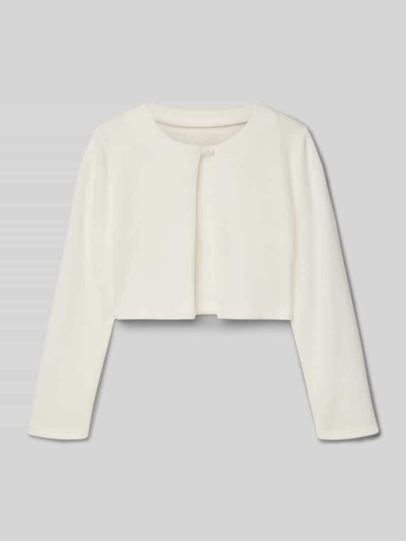 Kurtka o kroju regular fit z imitacji dzianiny