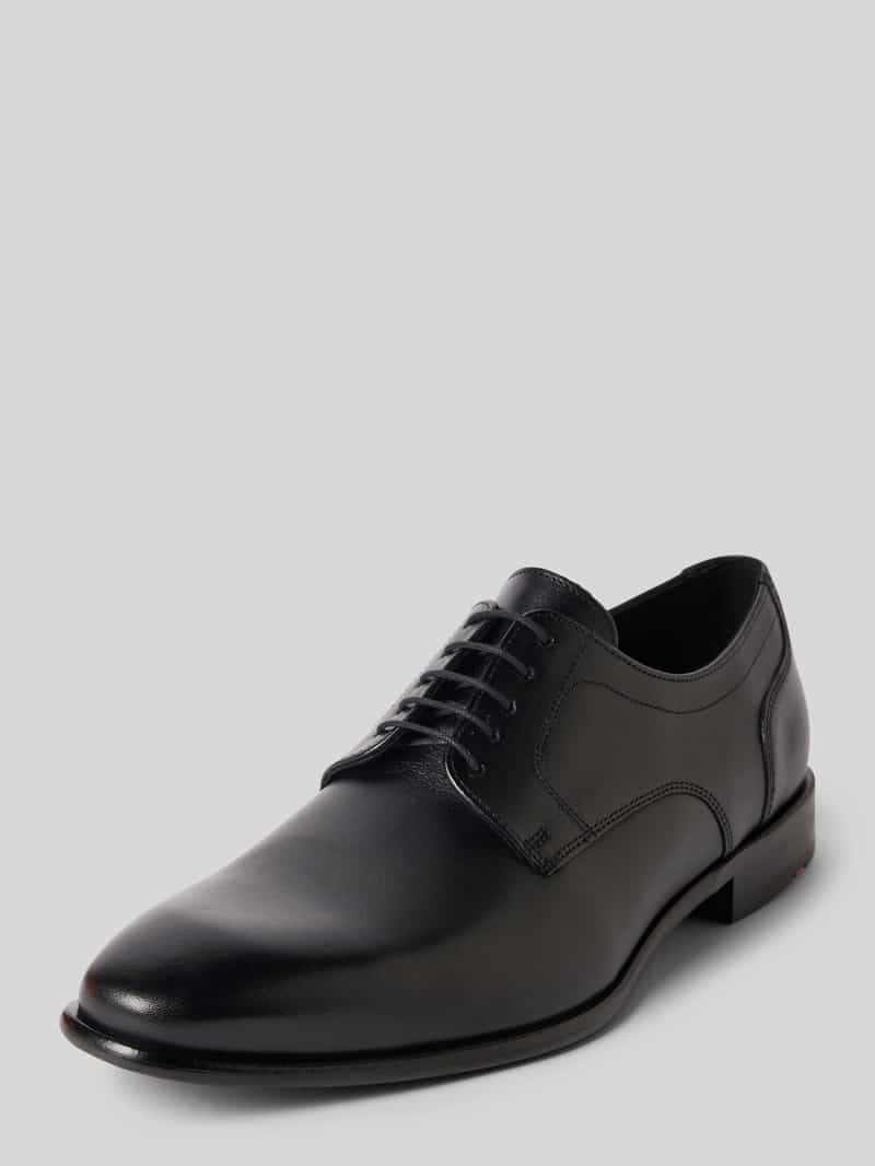 Buty sznurowane ze skóry naturalnej model ‘Leno’