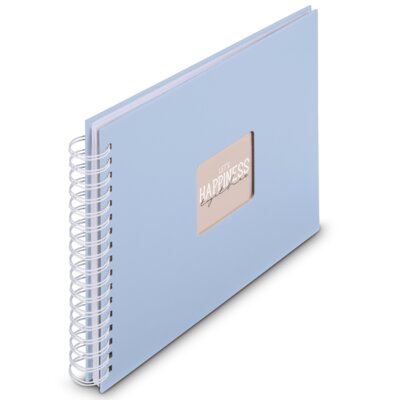 Album HAMA Fine Art Białe kartki Pastelowy błękit (100 stron)