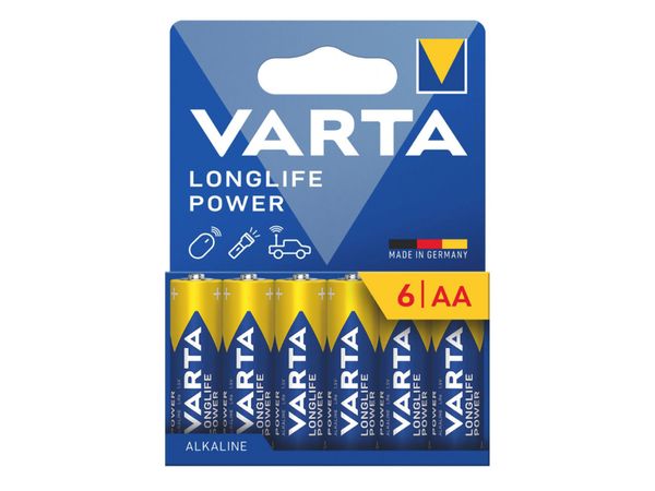 VARTA Longlife Power AA (6 szt.) 4906121746