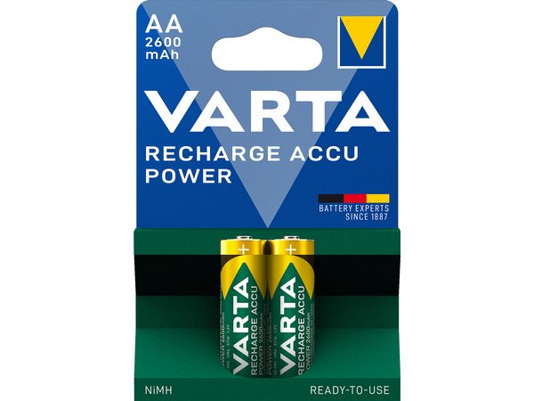 VARTA Recharge Accu Power AA 2600mAh (2 szt.) 5716101402