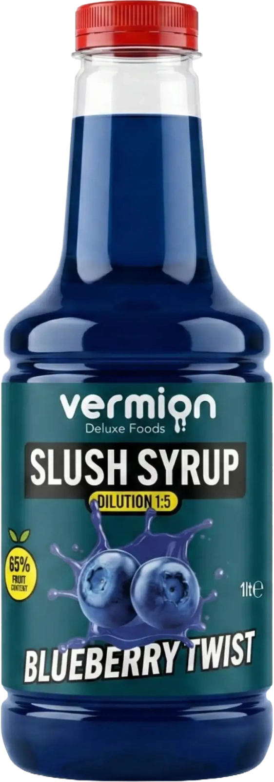 Granita Borówka syrop - Vermion Deluxe Food Slush Blueberry 1kg