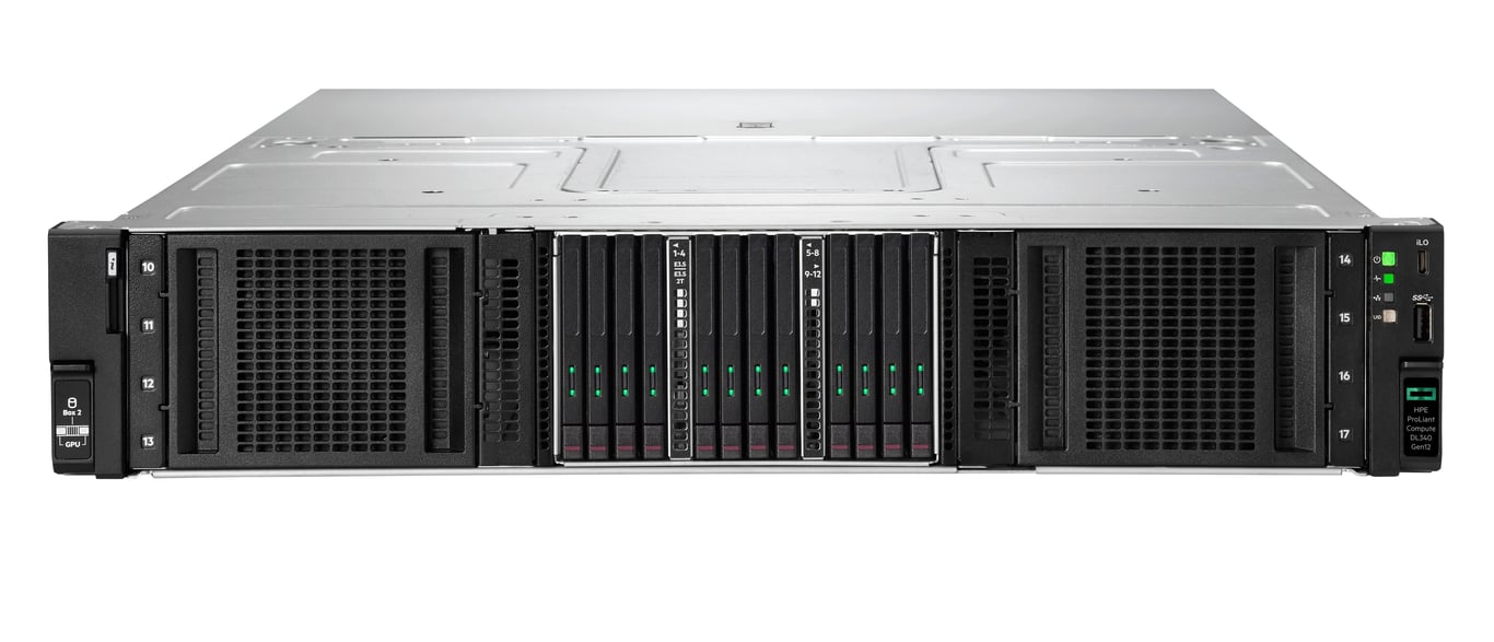 HPE ProLiant Compute DL340 Gen12 6505P 12c 1x64GB-R 8SFF MR408i-o 2x480GB SSD 2x1000W PS EU Server serwer 960 GB Rack (2U) Intel® Xeon® 2,2 GHz 64 GB DDR5-SDRAM 1000 W P87782-425