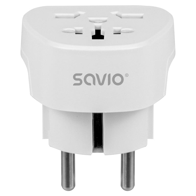 Savio AP-06 adapter zasilający/ inwentor Uniwersalne 3750 W Biały
