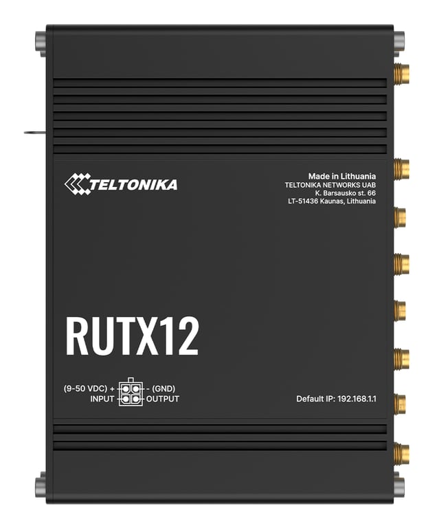 Teltonika RUTX12 Router sieci komórkowej