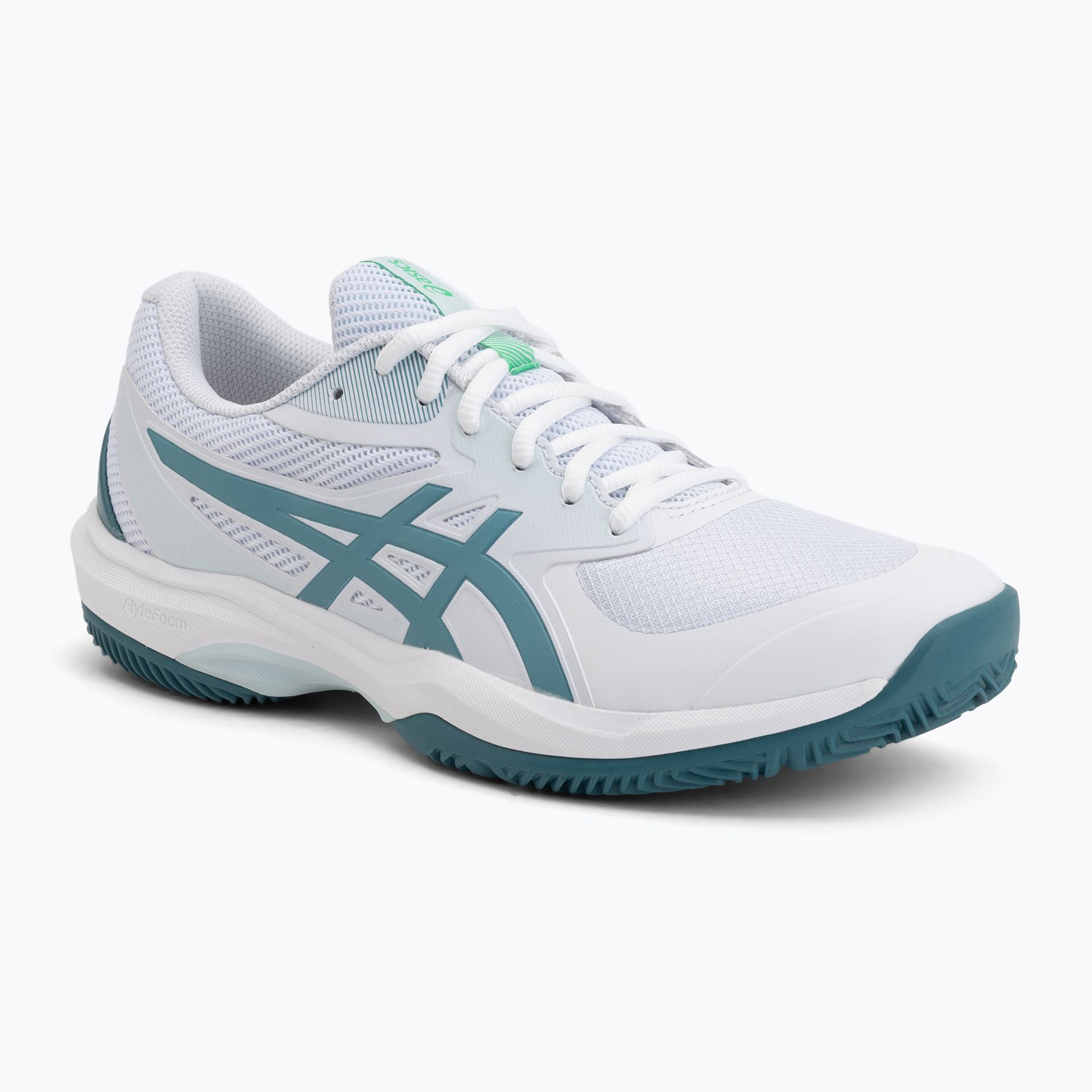 Buty do padla męskie ASICS Game FF Padel white/misty pine WYSYŁKA W 24H 30 DNI NA ZWROT