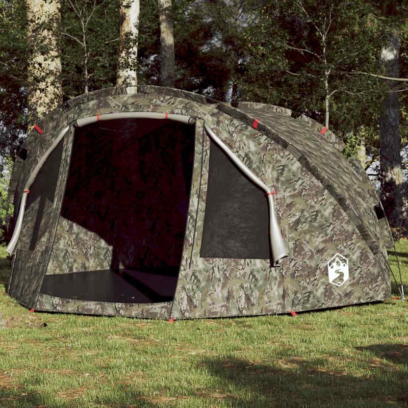 Namiot Wędkarski Wodoodporny Camuflaż dla 4 Osób