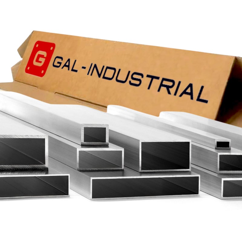 Gal Industrial Profil Aluminiowy 25x15x2 mm 230 cm Rura Prostokątna Aluminium Na wymiar