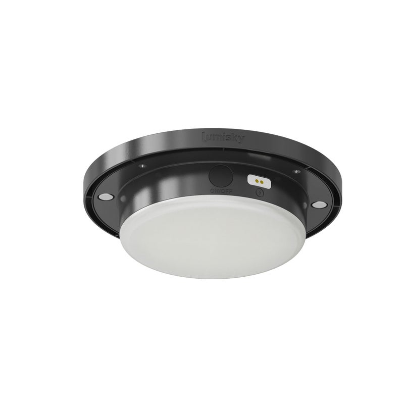 SUNNY ROUND Round Ładowalny moduł solarny LED D13cm