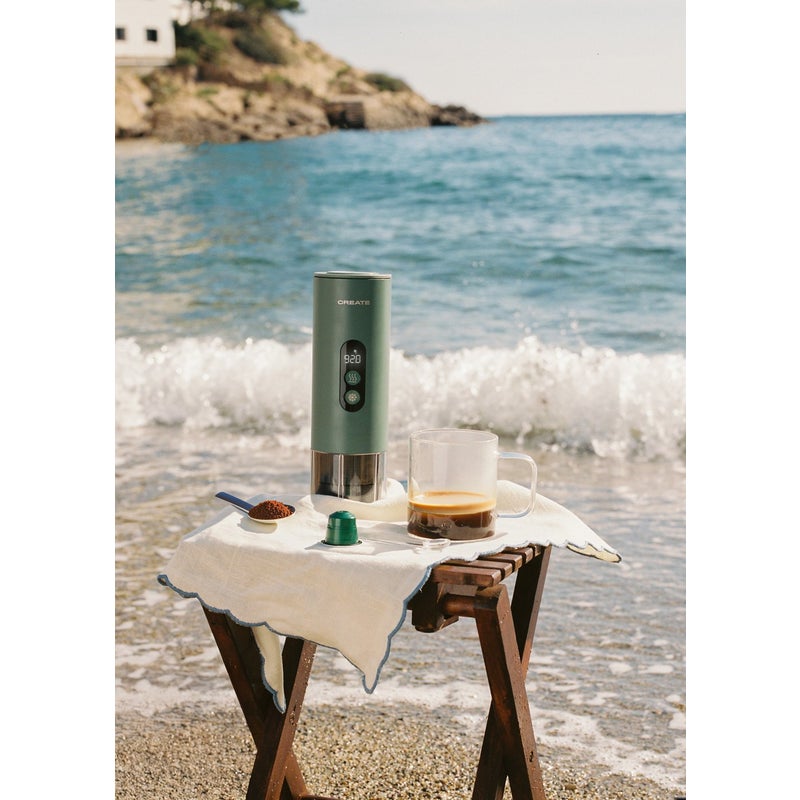 THERA MOVE - Przenośny ekspres do kawy 15 bar na kapsułki i kawę mieloną