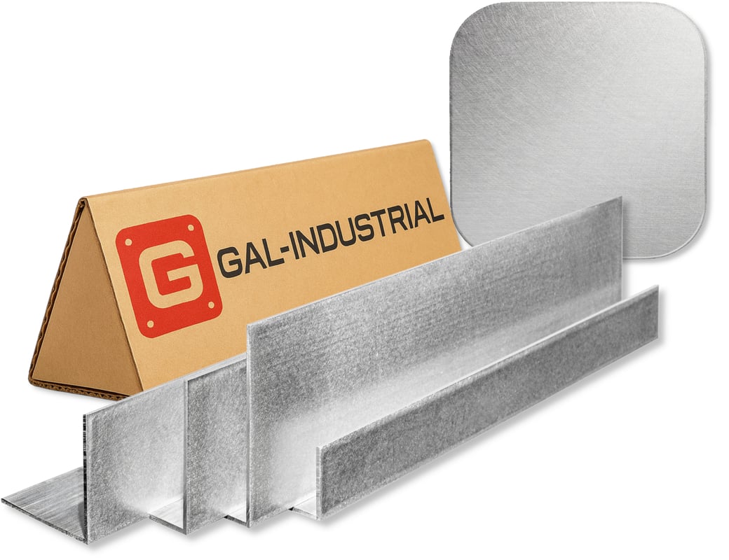 Gal Industrial Kątownik Aluminiowy SATYNOWANY 30x30x4mm 200cm Alu + Cięcie na wymiar