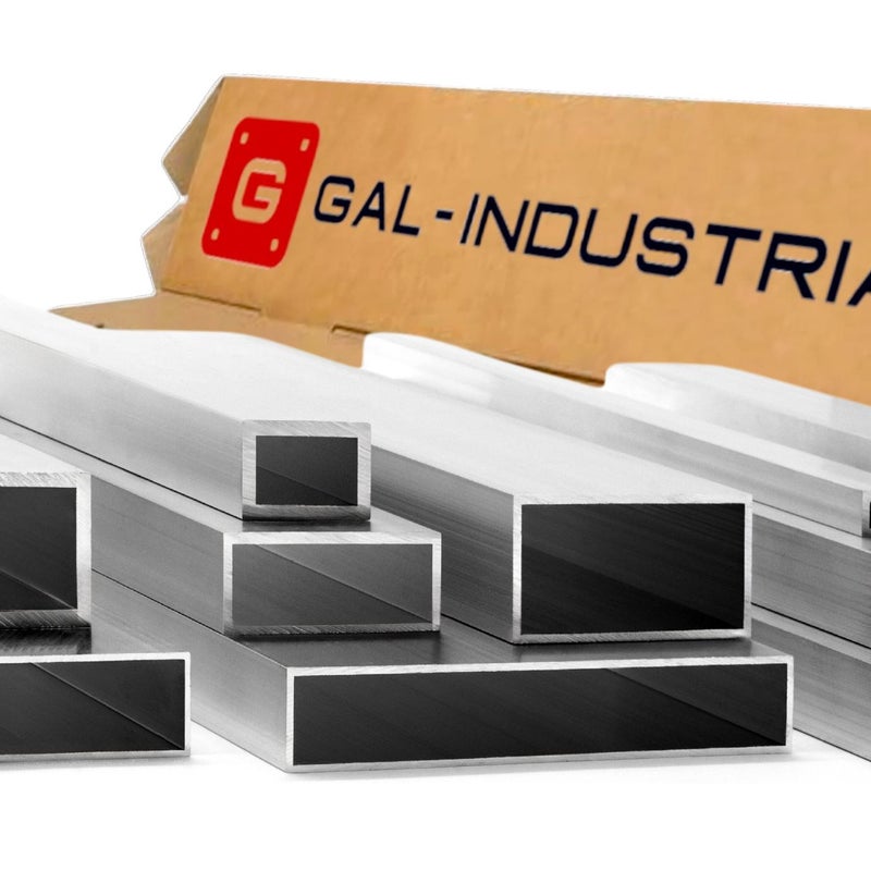Gal Industrial Profil Aluminiowy 40x15x2 mm 40 cm Rura Prostokątna Aluminium Na wymiar