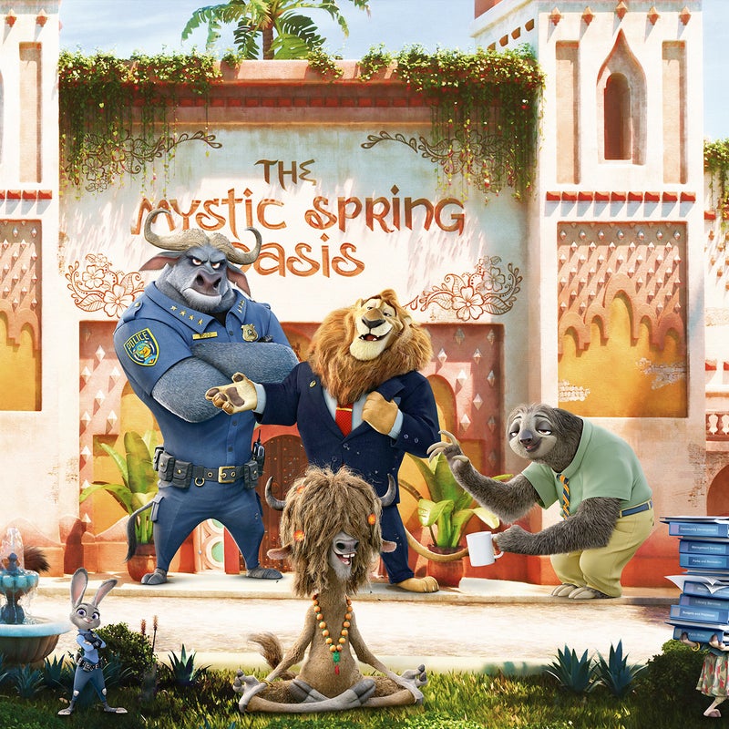 Fototapeta Disney Zootropolis wielokolorowym - 350 x 250 cm - KOMAR