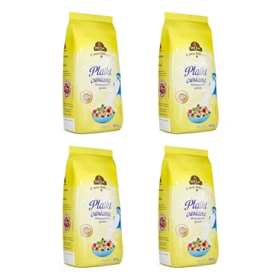 Pzz Płatki owsiane błyskawiczne górskie Zestaw 4 x 500 g