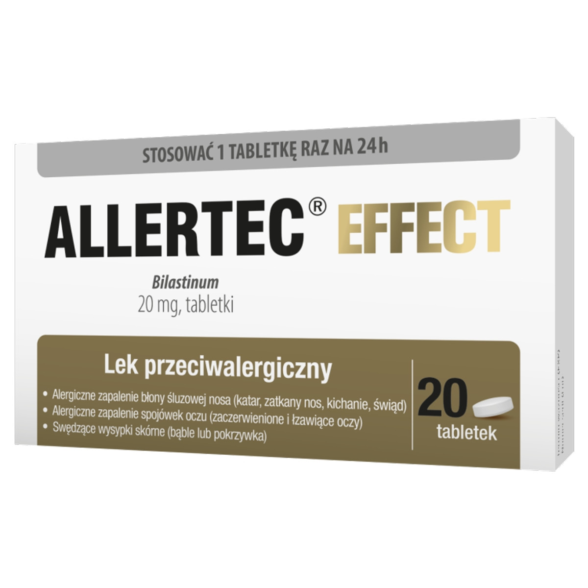Allertec Effect 20 mg x 20 tabl