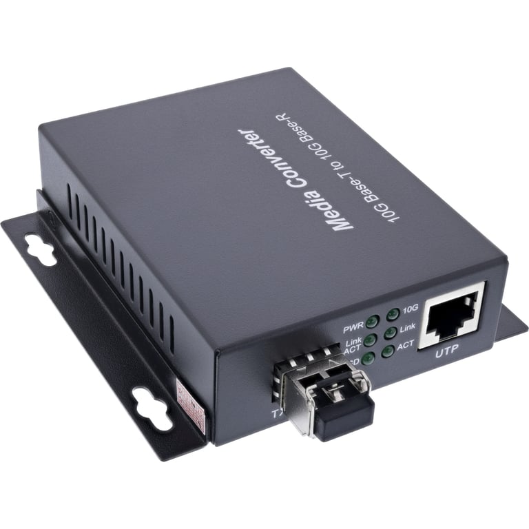 InLine 66659E konwerter sieciowy 10000 Mbit/s 850 nm Multifunkcyjny Czarny