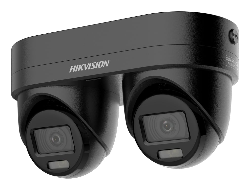Hikvision Pro Series with AcuSense DS-2CD2343G2D-LIZ2UY/SL(2.8/4)BLACK kamera przemysłowa Obrotowa Kamera bezpieczeństwa IP Zewnętrzna 2688 x 1520 px Sufit / Ściana