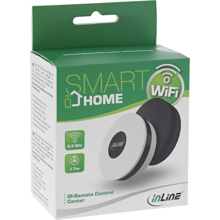 InLine 40163 pilot IR Wireless/Wi-Fi Urządzenie inteligentnego domu