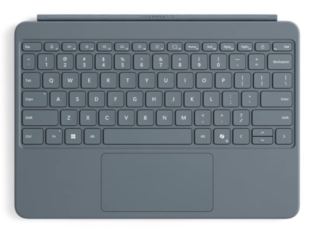 Microsoft Surface EP2-32735 klawiatura do urządzeń mobilnych QWERTZ Niemiecki Bluetooth Niebieski