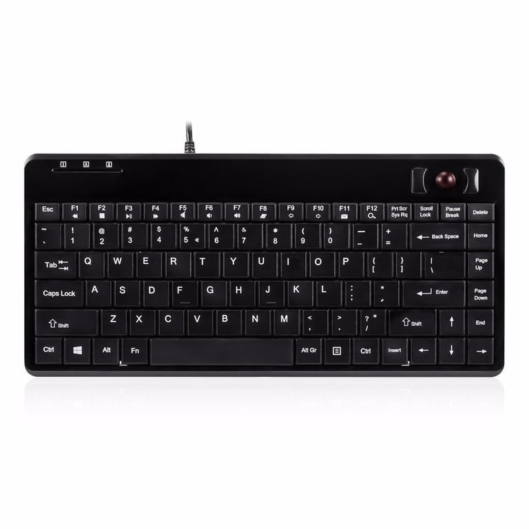 Perixx Periboard-505H PLUS klawiatura Przemysłowy USB Niemiecki Czarny