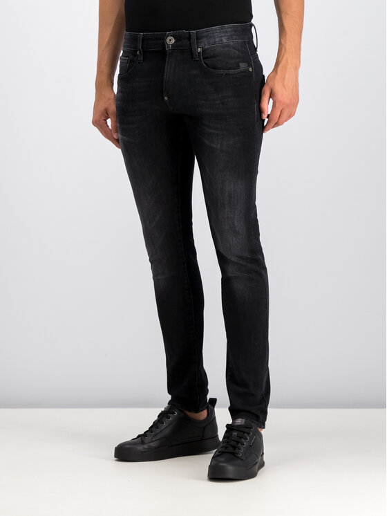 G-Star Raw Jeansy 51010-A634-A592 Czarny Slim Fit